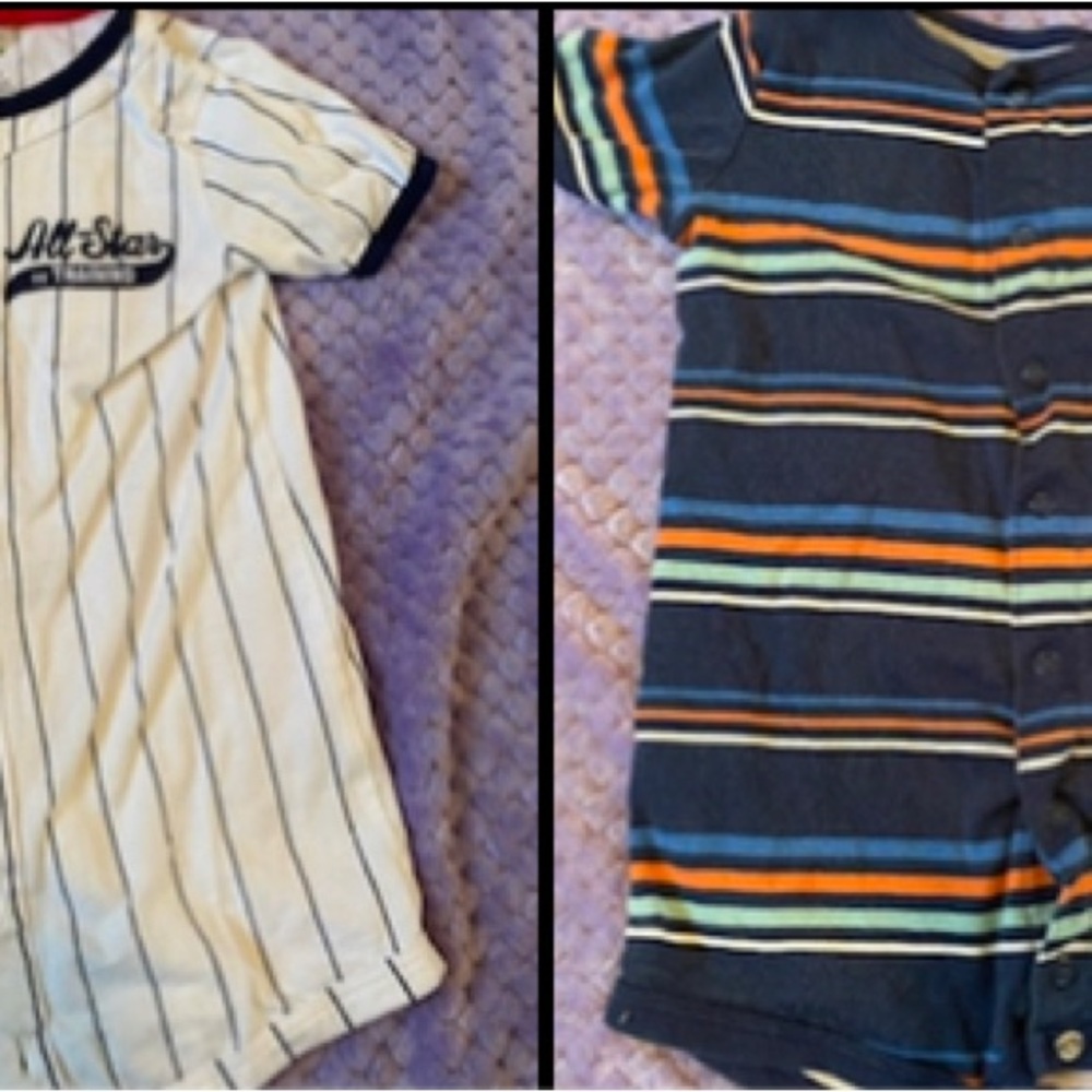 Baby boy rompers (2 pair)